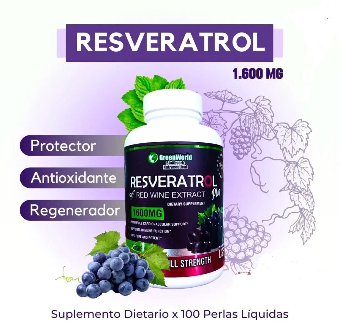 Vital Glow Resveratrol OFERTA 2X1