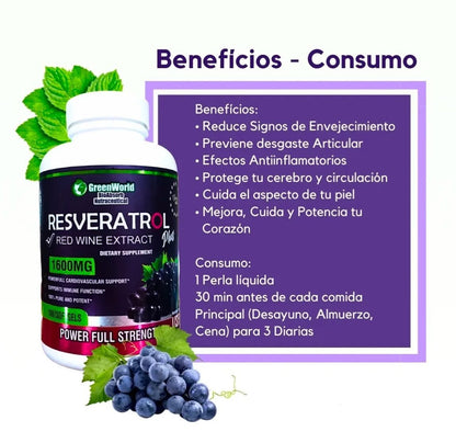 Vital Glow Resveratrol OFERTA 2X1