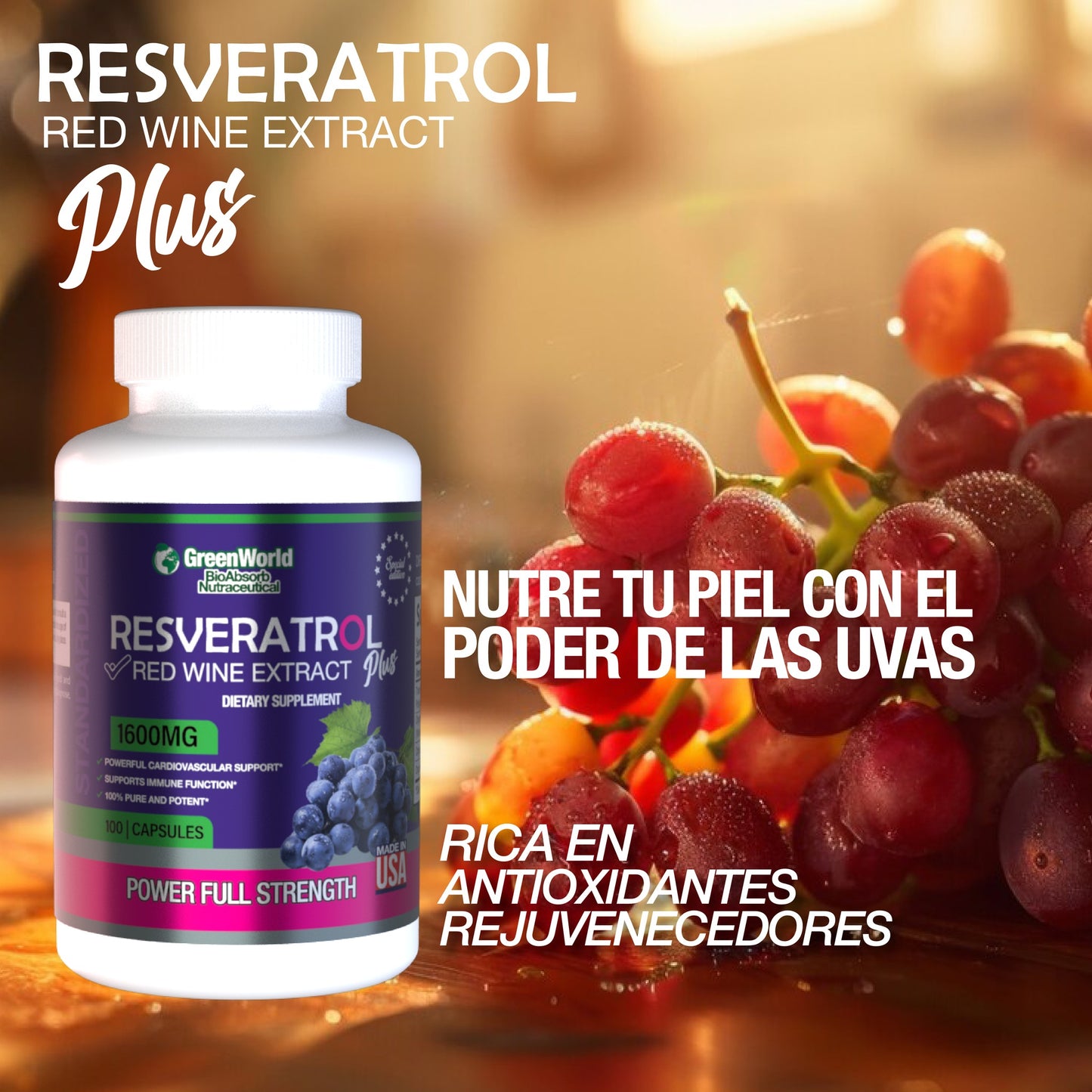 Vital Glow Resveratrol OFERTA 2X1