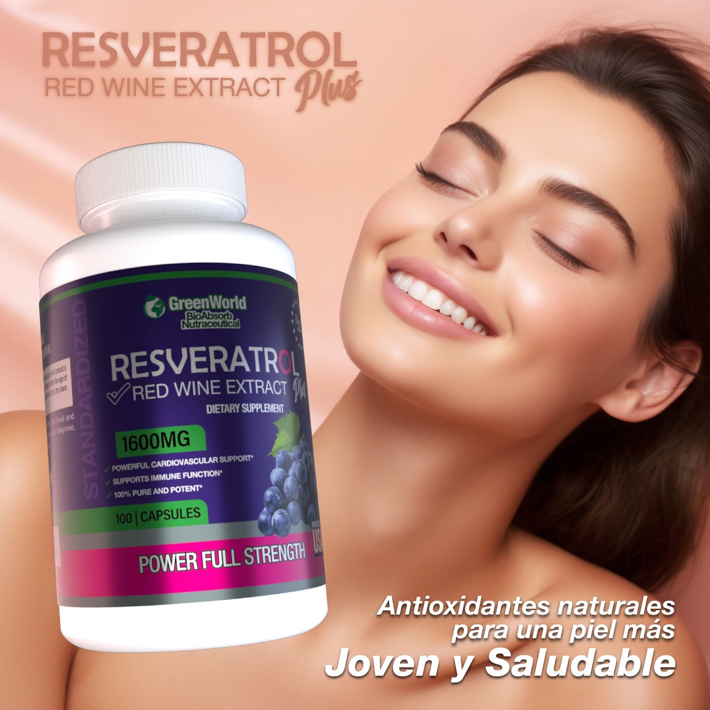 Vital Glow Resveratrol OFERTA 2X1